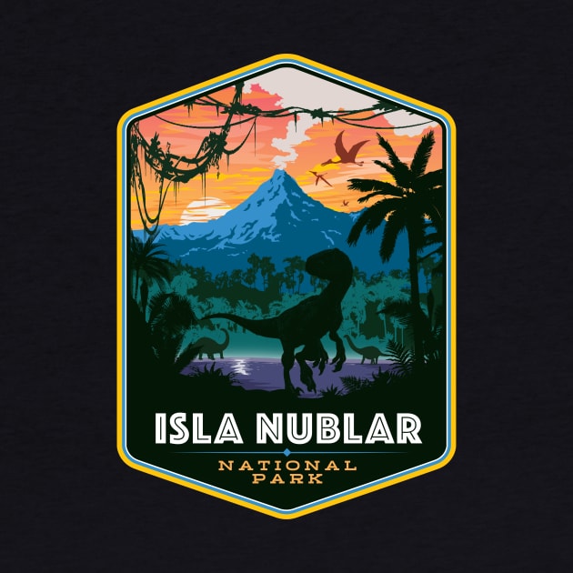 Isla Nublar National Park by MindsparkCreative